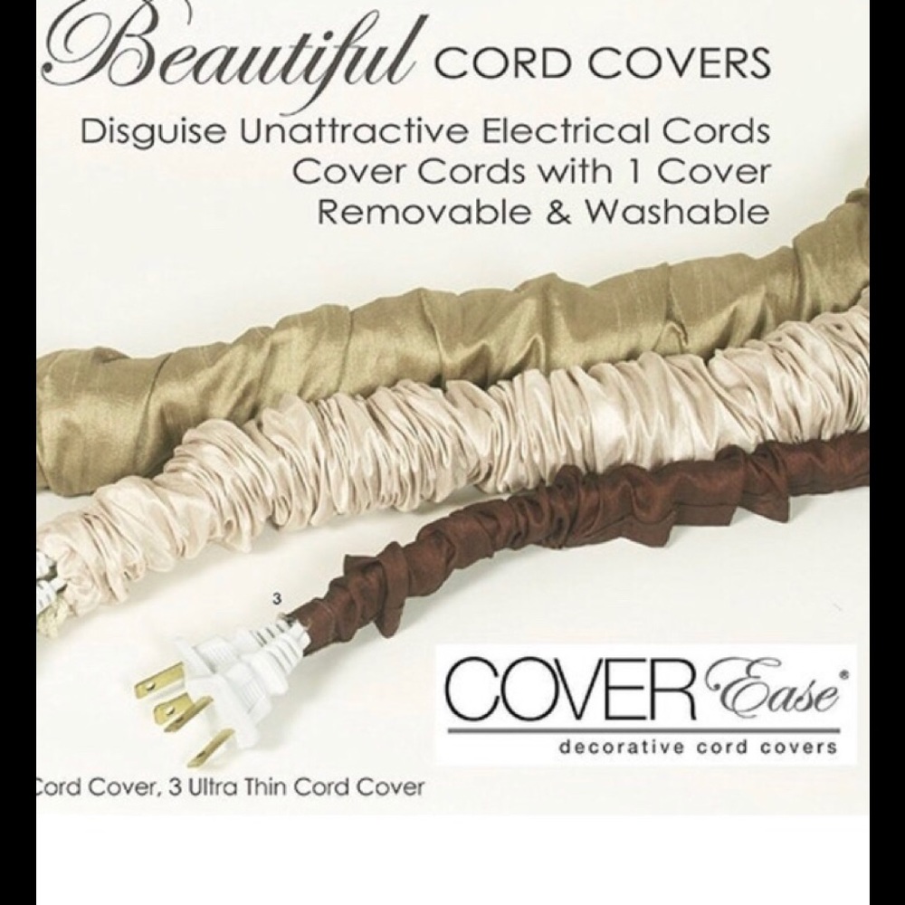 CHANDELIER * CEILING FAN *  CORD SLEEVE COVER